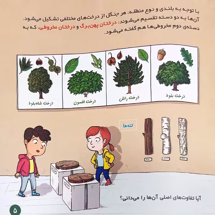 کتاب بهترین کتابخانه آموزشی من جنگل اثر ستفانی لودو انتشارات اعجاز علم