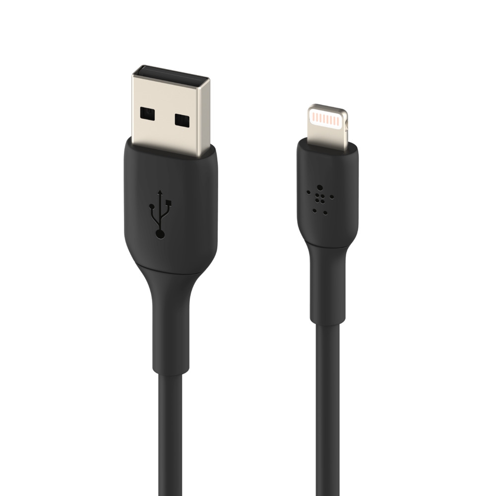 کابل تبدیل USB به لایتنینگ بلکین مدل CAA001BT1MBK طول 1 متر
