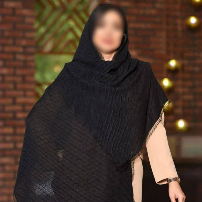 شال نخی پلیسه تابستانی ویژه محرم
