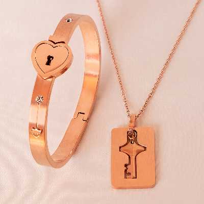 نیم ست مدل قفل و کلید کد tdcdr104