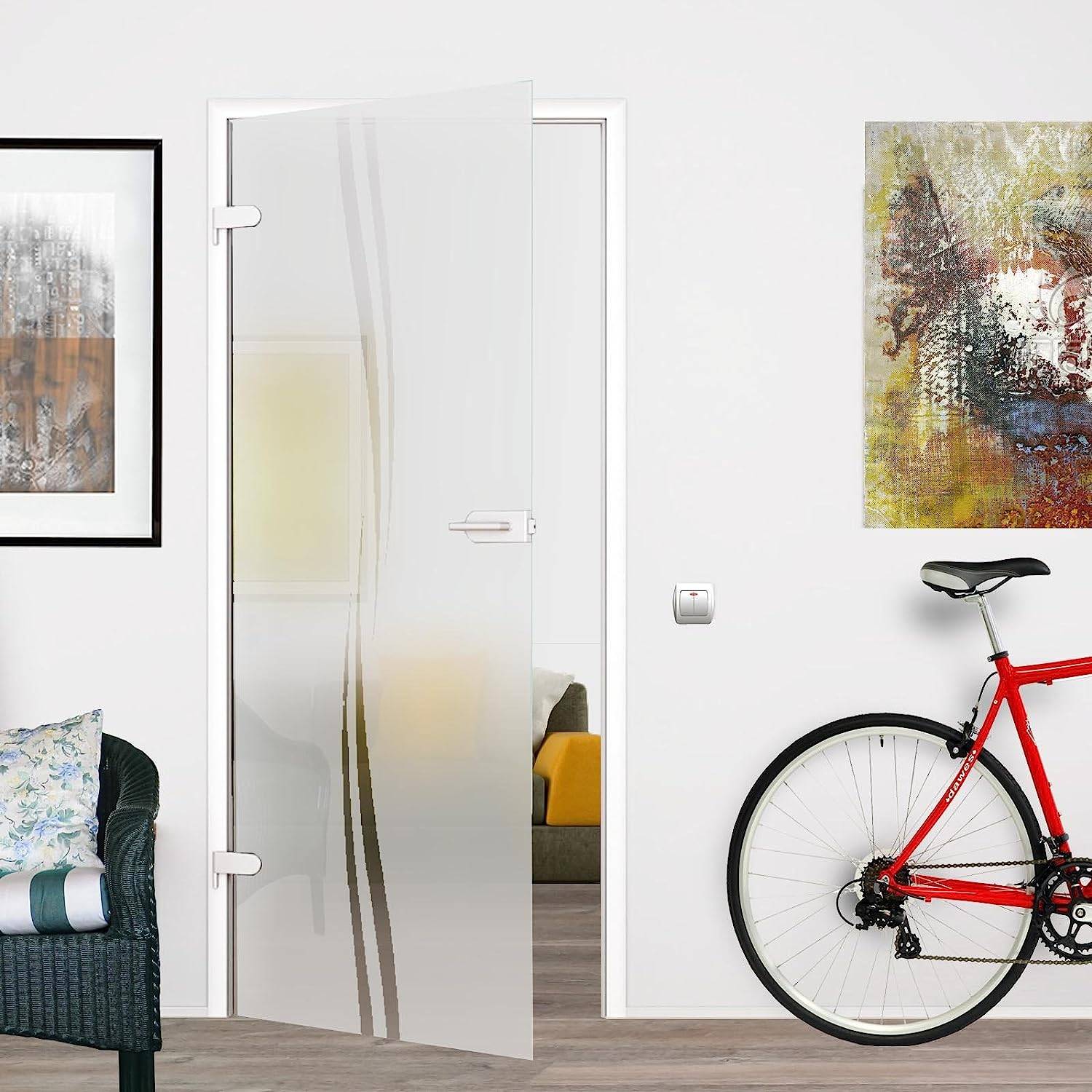 درب شیشه ریلی حمام کد 20037