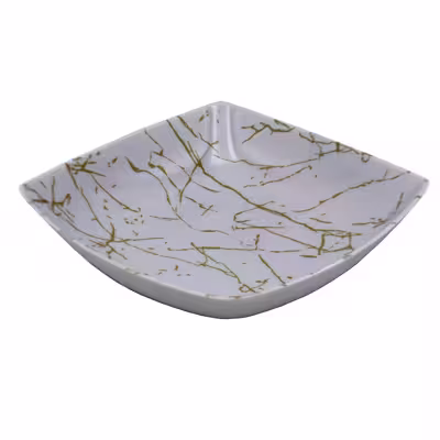 کاسه سالاد خوری مدل گود طرح مرمر کد YP-ST-C517 مجموعه 9 عددی