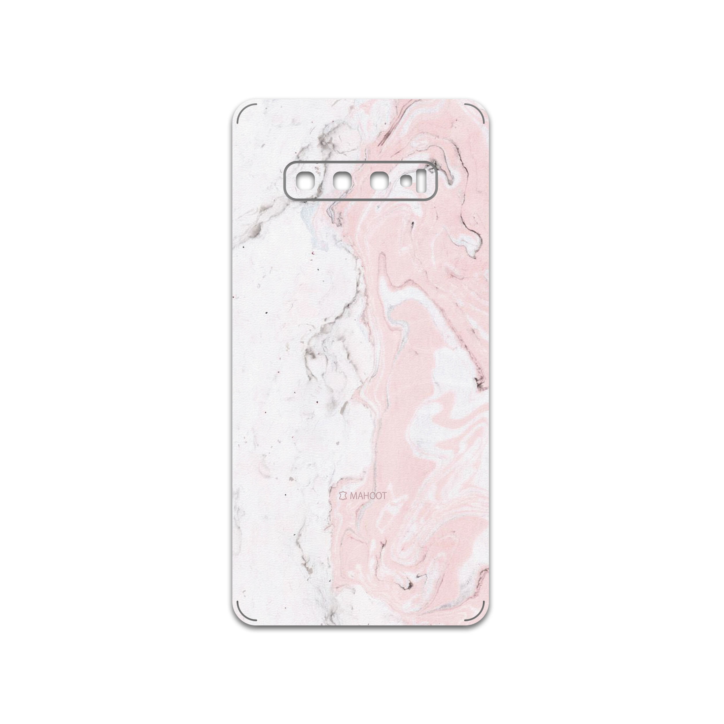 برچسب پوششی ماهوت مدل Blanco-Pink-Marble مناسب برای گوشی موبایل آنر 8c