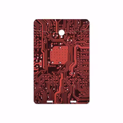 برچسب پوششی ماهوت مدل Red Printed Circuit Board مناسب برای تبلت وریکو Unipad