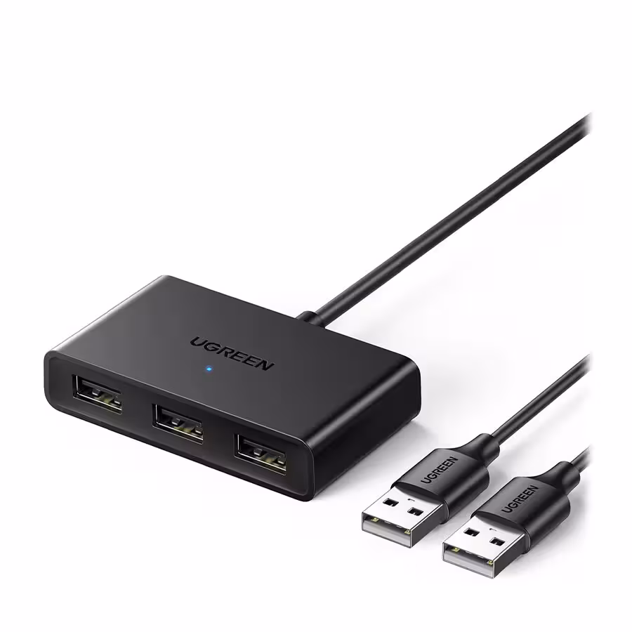 هاب مبدل 3 پورت USB.2 یوگرین مدل CM409 طول 1.5 متر