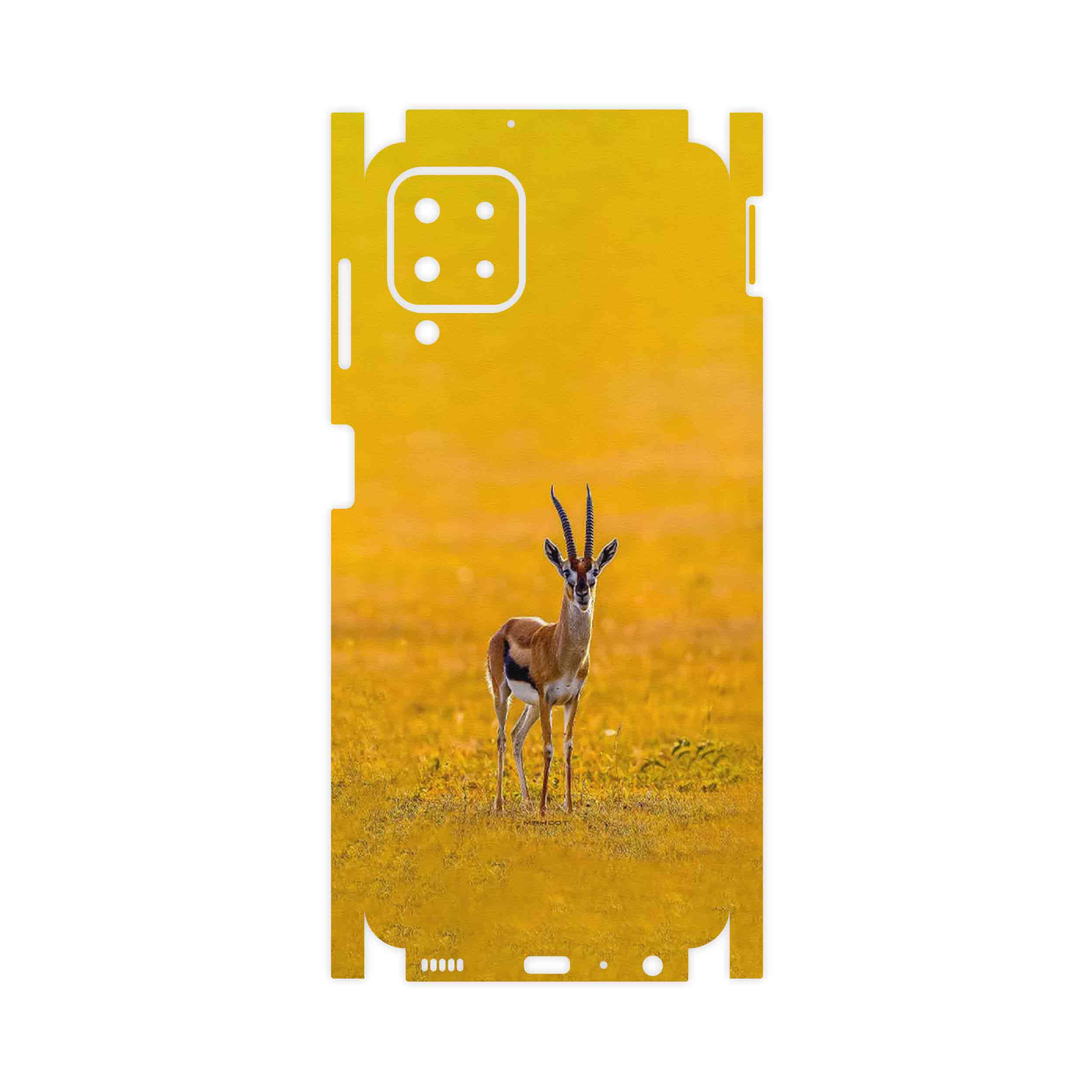 برچسب پوششی ماهوت مدل Gazelle-FullSkin مناسب برای گوشی موبایل سامسونگ Galaxy A22 4G