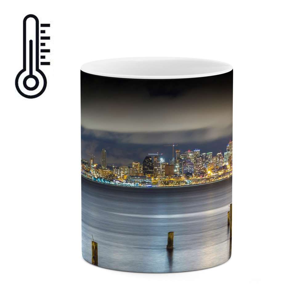 ماگ حرارتی طرح طبیعت و حیات وحش زیبا  مدل mgph14880