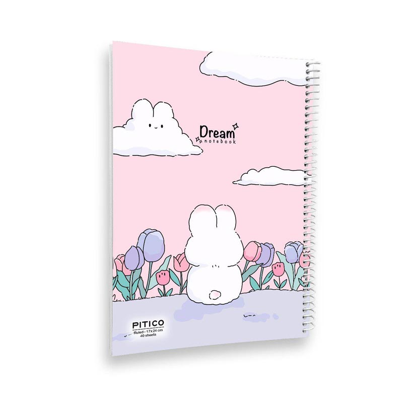 دفتر خط دار 40 برگ پیتیکو سری Dream