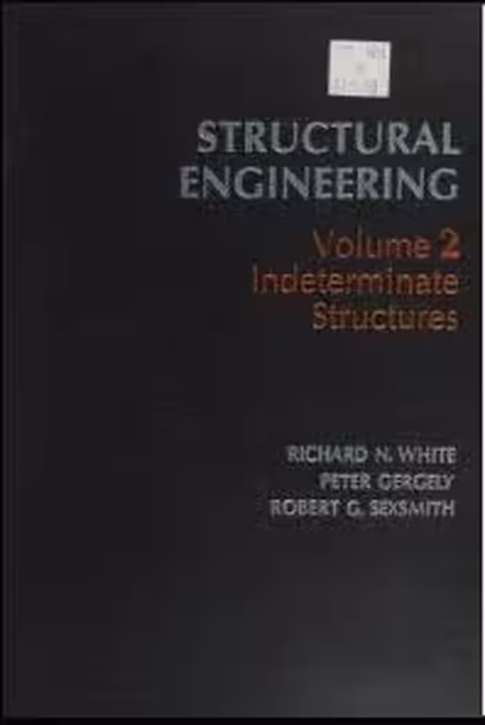 خرید و دانلود نسخه کامل کتاب Structural engineering BY White [Vol 2] - Pdf