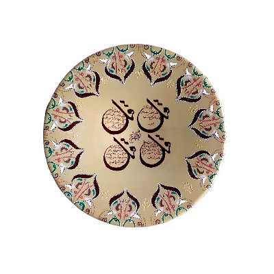 بشقاب دیوارکوب سفالی کد 02