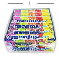 تافی میوه ای منتوس mentos بسته 14 عددی 406 گرم هلندی