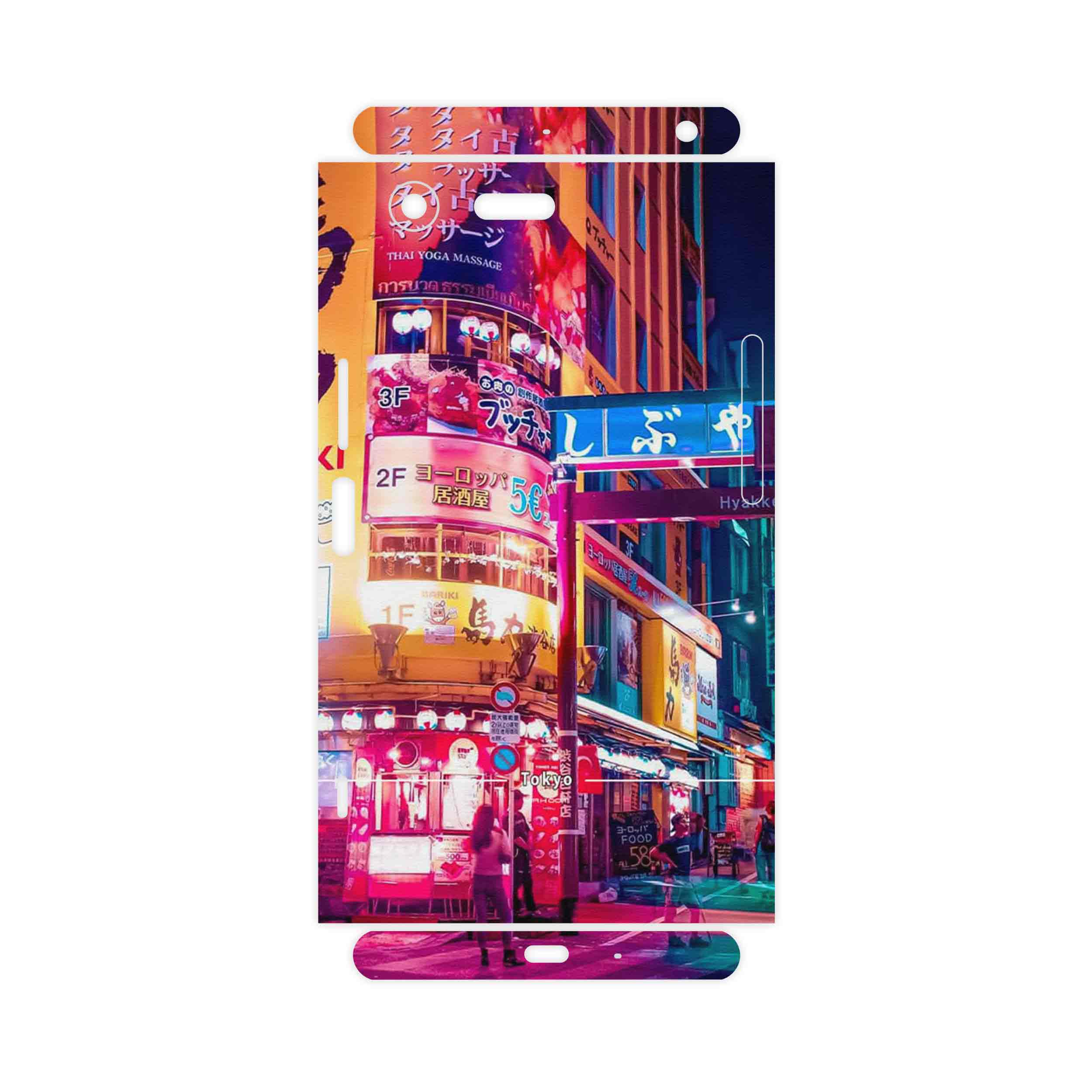 برچسب پوششی ماهوت مدل Tokyo City-FullSkin مناسب برای گوشی موبایل سونی Xperia XZ Premium
