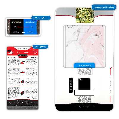 برچسب پوششی ماهوت مدل Blanco-Pink-Marble مناسب برای گوشی موبایل اپل iPod touch 6th Gen