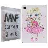 کیف کلاسوری ام ان اف طرح دختر فانتزی و یونی کورن کد M-246 مناسب برای تبلت سامسونگ Galaxy Tab A 10.1 2019 T510 / T515