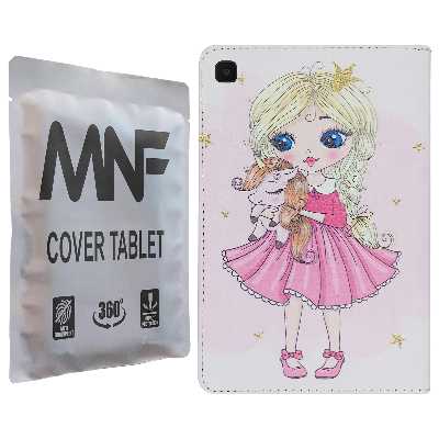 کیف کلاسوری ام ان اف طرح دختر فانتزی و یونی کورن کد M-246 مناسب برای تبلت سامسونگ Galaxy Tab A 10.1 2019 T510 / T515