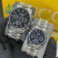 خرید ست ساعت زنانه و مردانه سیتیزن اسپشیال موتور ژاپن کیفیت عالی سه موتور فعال جنس استیل رنگ ثابت کد 2116166 - ردگل