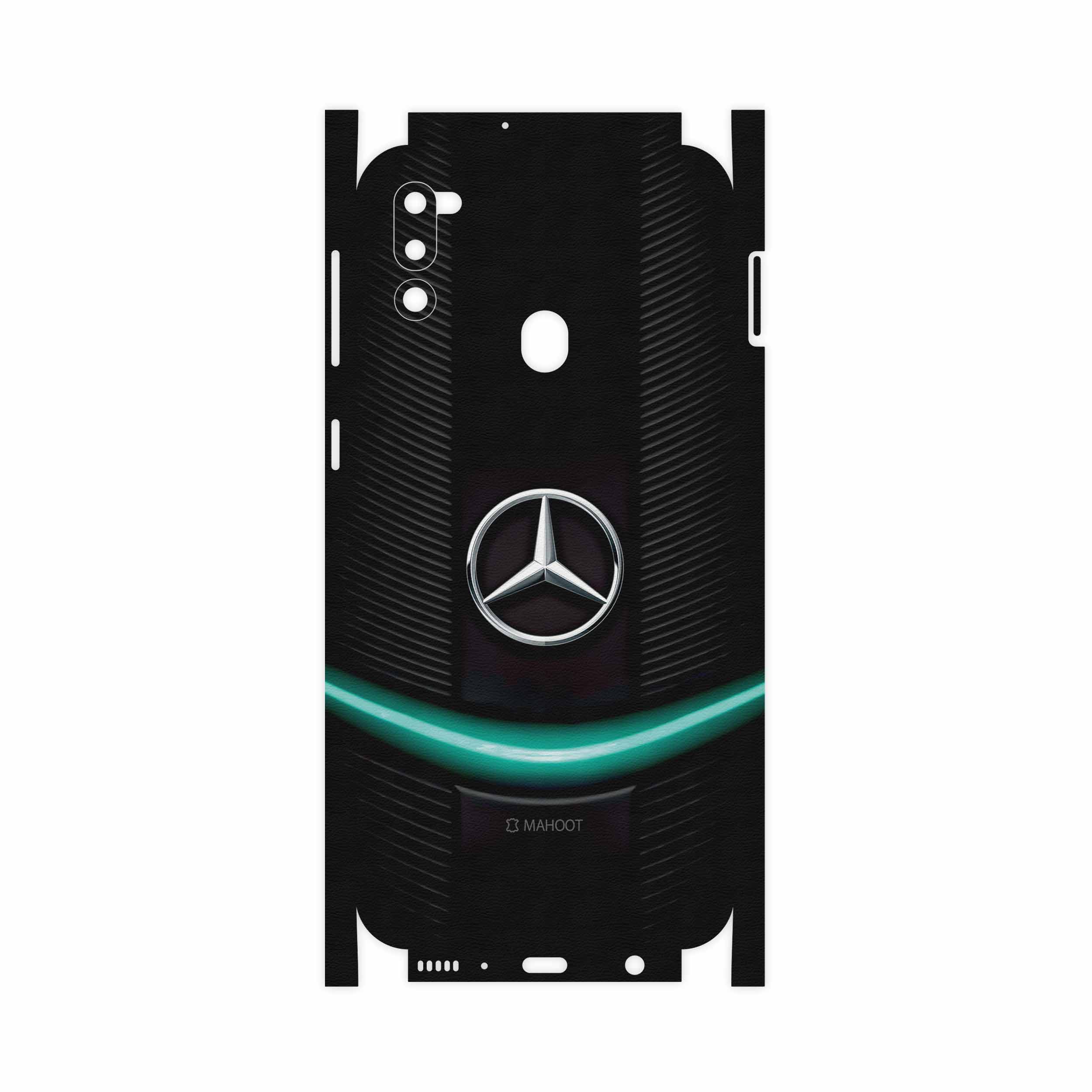 برچسب پوششی ماهوت مدل Mercedes-Benz-FullSkin مناسب برای گوشی موبایل سامسونگ Galaxy M21 (2021) Edition