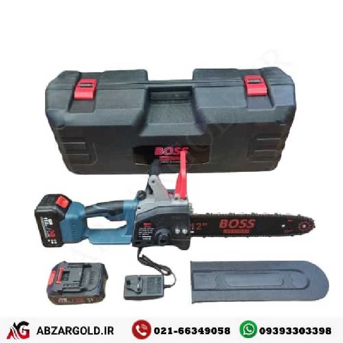 اره زنجیری شارژی 30 سانت براشلس باس مدل Cs30br