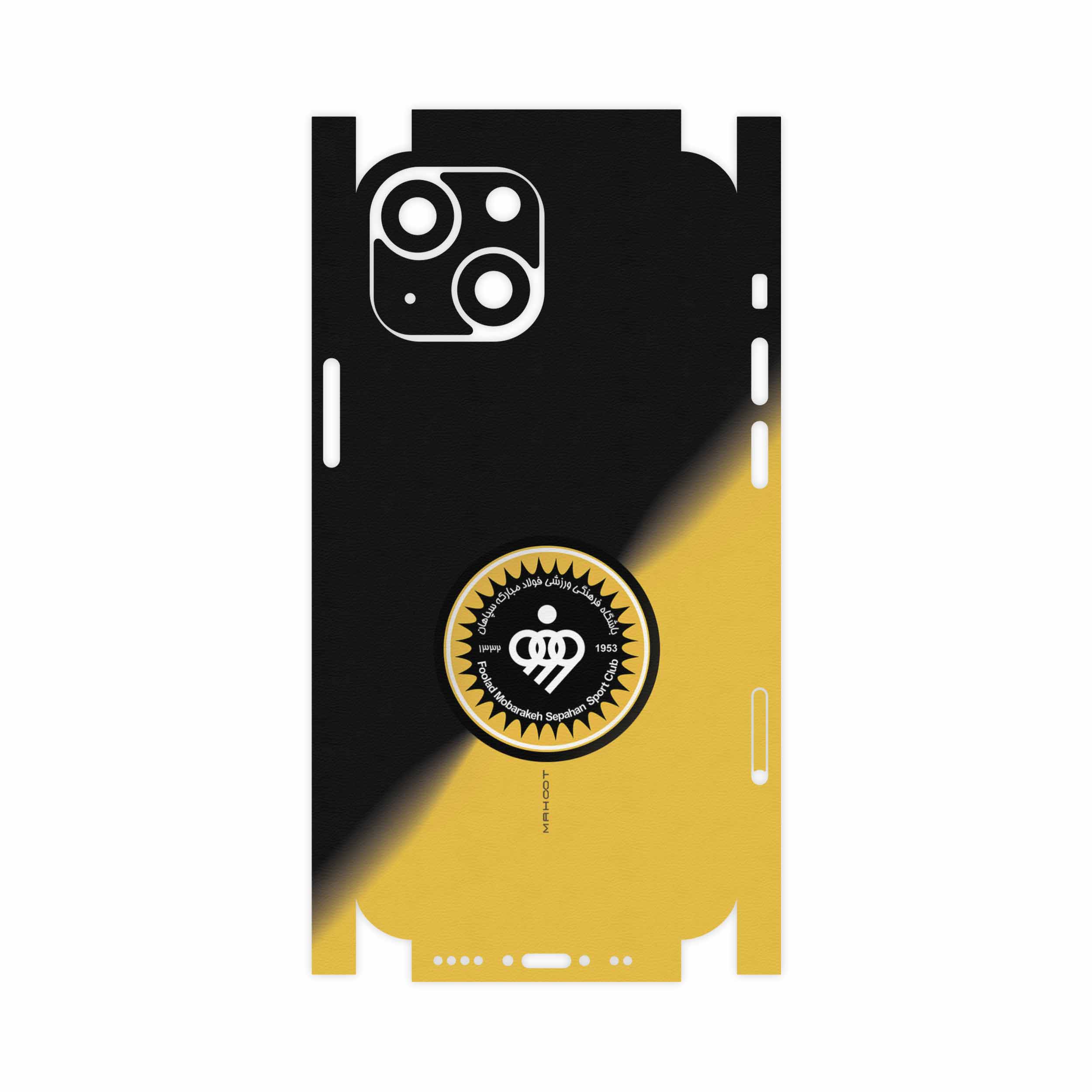 برچسب پوششی ماهوت مدل Sepahan-FullSkin مناسب برای گوشی موبایل اپل iPhone 13 Mini