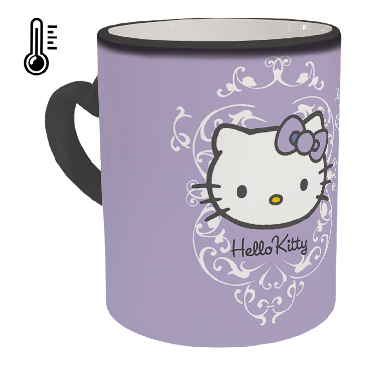 ماگ حرارتی مدل دسته قلبی طرح کیتی کد 31