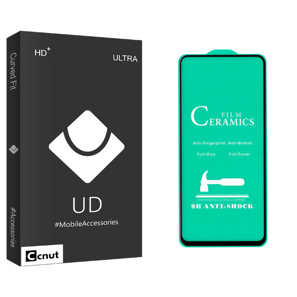 محافظ صفحه نمایش سرامیکی کوکونات مدل UD Black مناسب برای گوشی موبایل شیائومی Redmi Note 9 Pro / Note 9S | کالا برتری