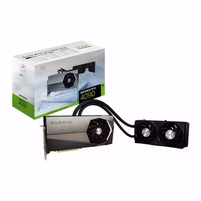 کارت گرافیک ام اس آی GeForce RTX 4090 SUPRIM LIQUID 24G
