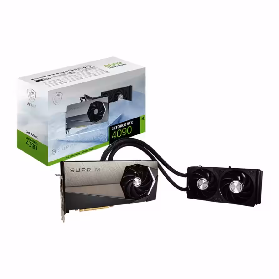 کارت گرافیک ام اس آی GeForce RTX 4090 SUPRIM LIQUID 24G