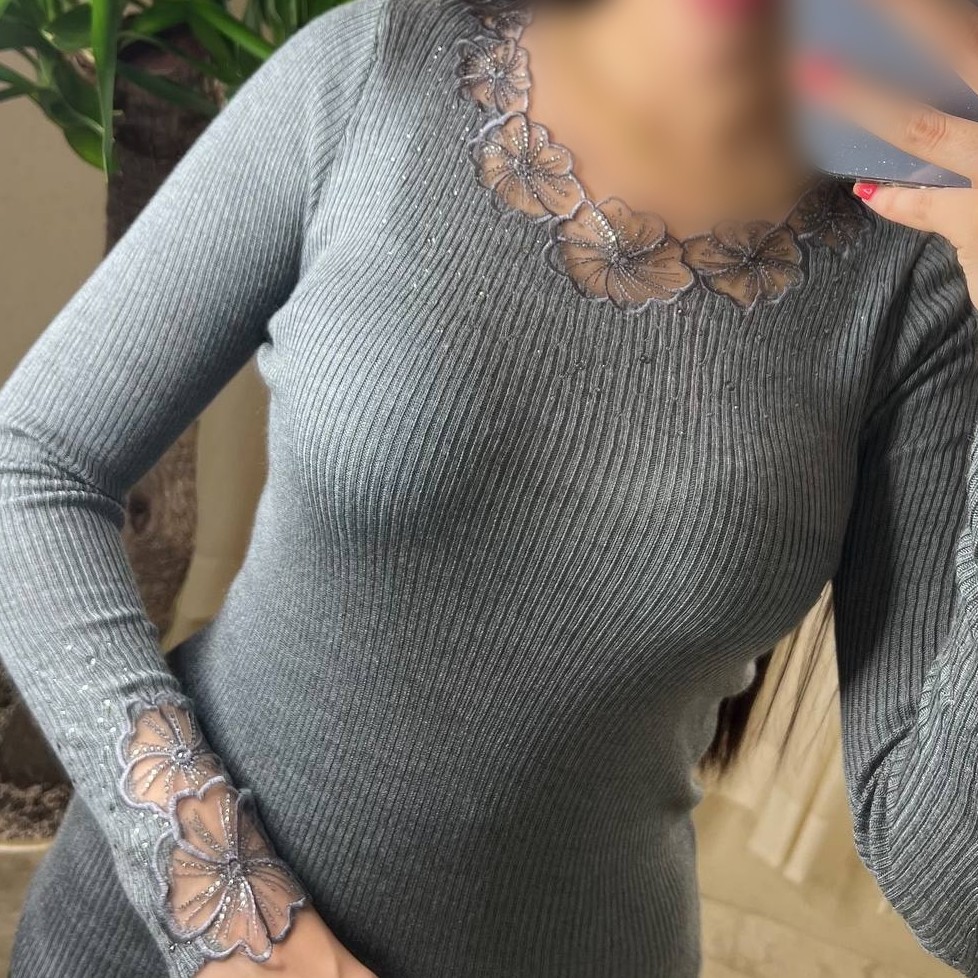 بلوز بافت مجلسی کبریتی وارداتی 