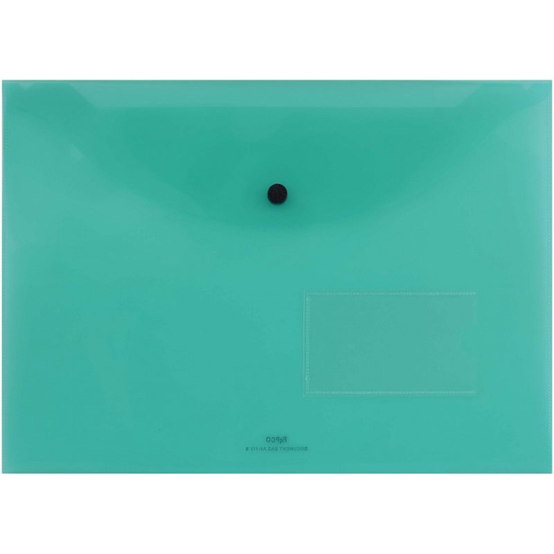 پوشه دکمه دار پاپکو مدل A4 BT 116 بسته 12 عددی  