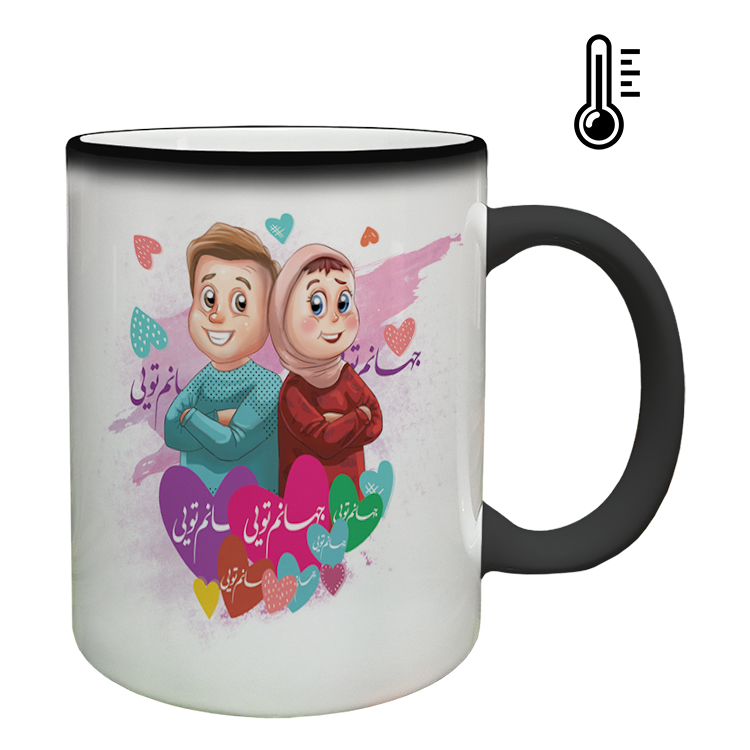 ماگ حرارتی مدل عاشقانه کد 207