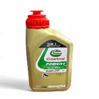 روغن و مکمل موتور برق 1 15W 50 4T 1LT کاسترول اورجینال Castrol
