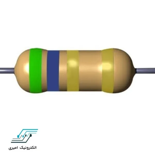 مقاومت 5.6 اهم 3 وات 5 درصد