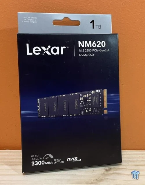 Lexar NM620 1TB M.2 SSD (آکبند با گارانتی اصلی)