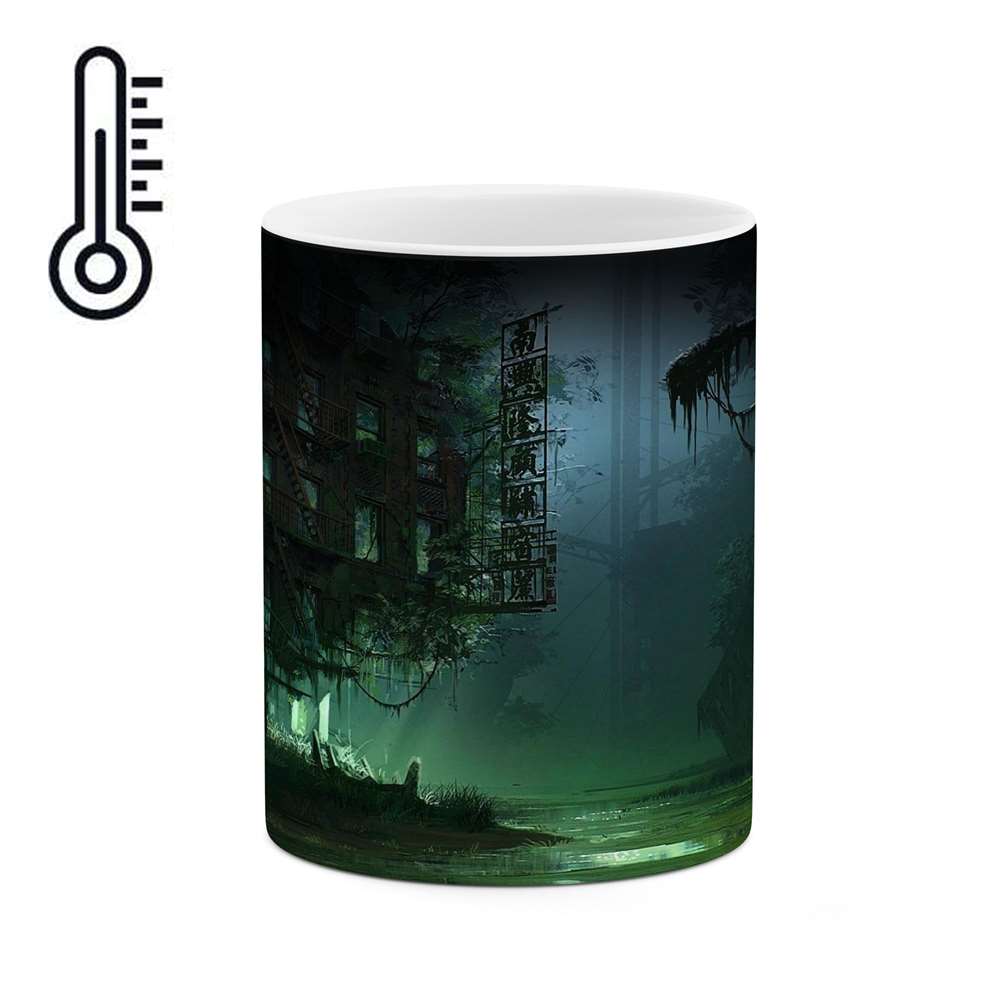 ماگ حرارتی کاکتی طرح فانتزی مدل mgh12398