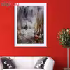 تابلو گالری استاربوی طرح آسمان خراش مدل هنری HL251