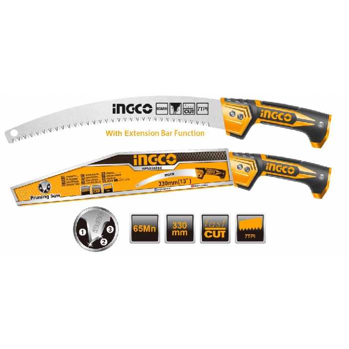 اره باغبانی اینکو مدل HHPS-3308-330mm