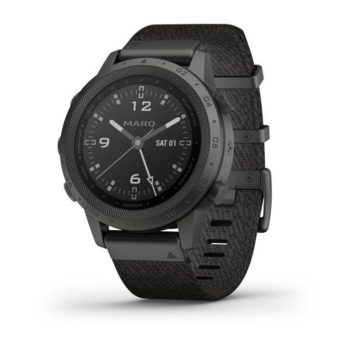 ساعت هوشمند گارمین مدل MARQ Commander Modern Tool با بند نایلون (با بافت ژاکوارد)