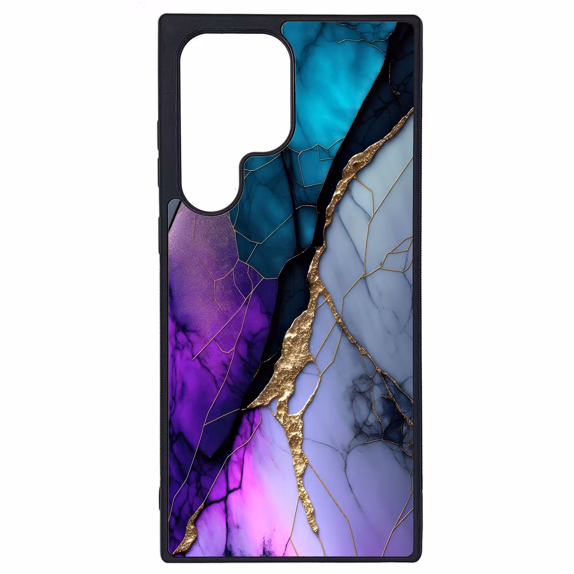 کاور طرح ماربل کد G-082 مناسب برای گوشی موبایل سامسونگ Galaxy S23 Ultra | دیجی قاب دونی
