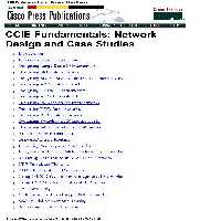 خرید و دانلود نسخه کامل کتاب CCIE Fundamentals Network Design and Case Studies