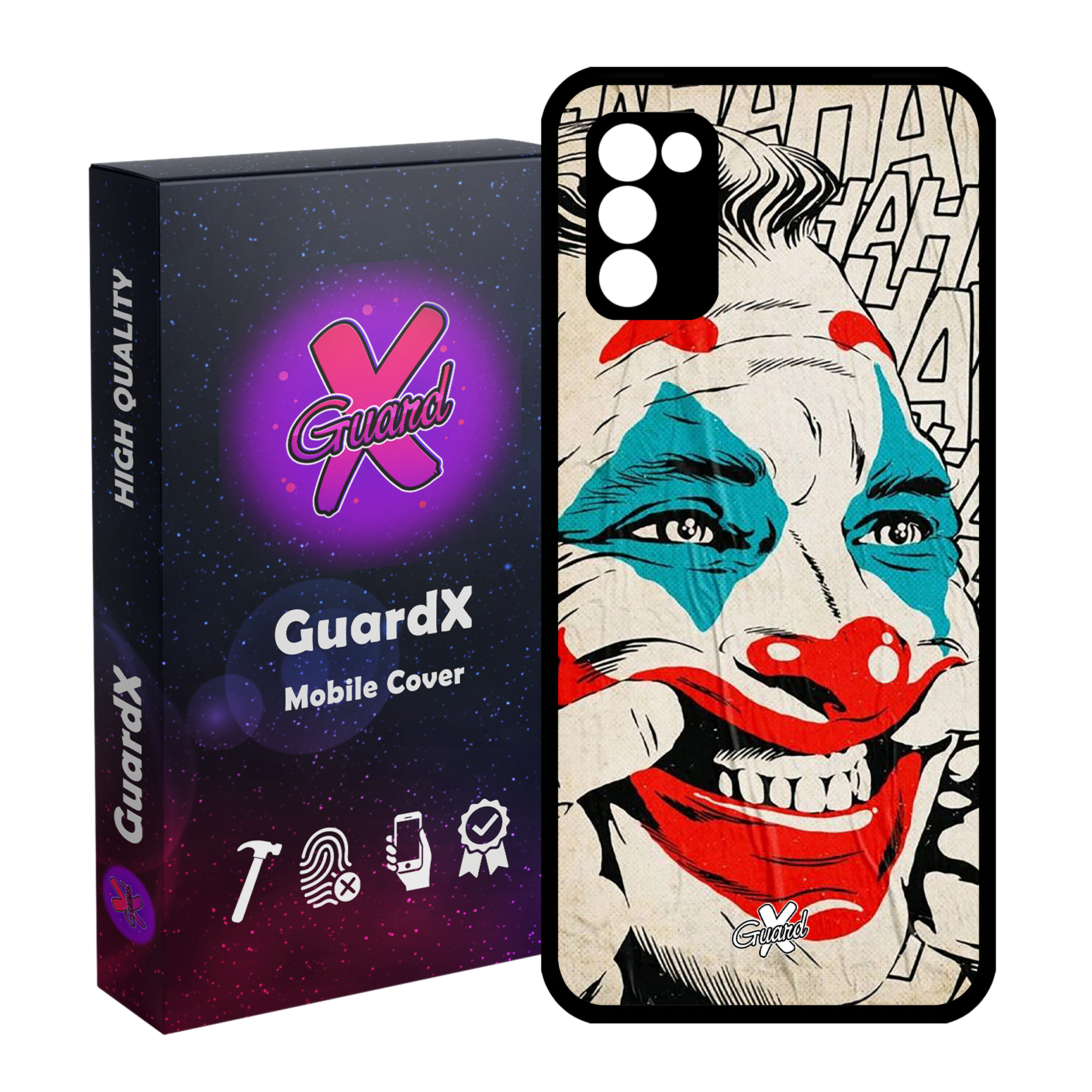 کاور گارد ایکس طرح Joker مدل Glass10128 مناسب برای گوشی موبایل سامسونگ Galaxy A03s