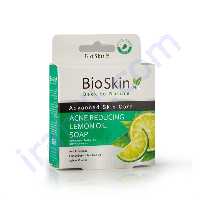 صابون روغن لیمو برای کاهش آکنه بایو اسکین 100 گرم