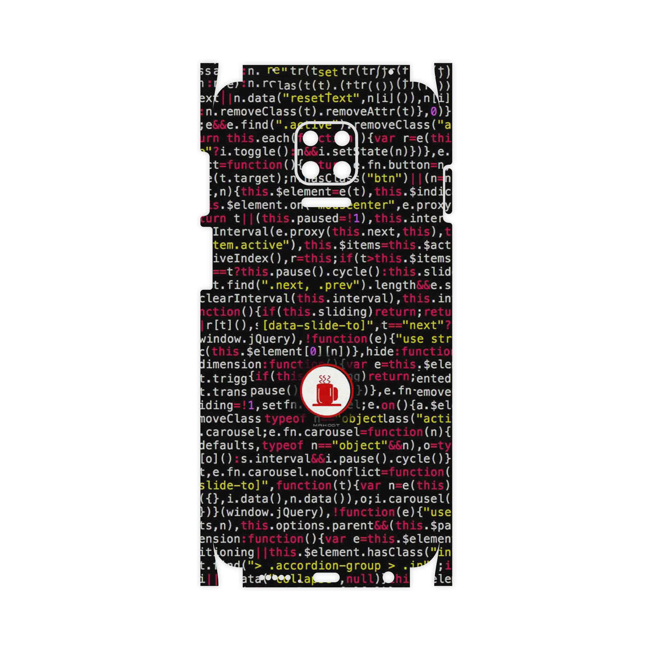 برچسب پوششی ماهوت مدل Programming 1-FullSkin مناسب برای گوشی موبایل شیائومی Redmi Note 9S