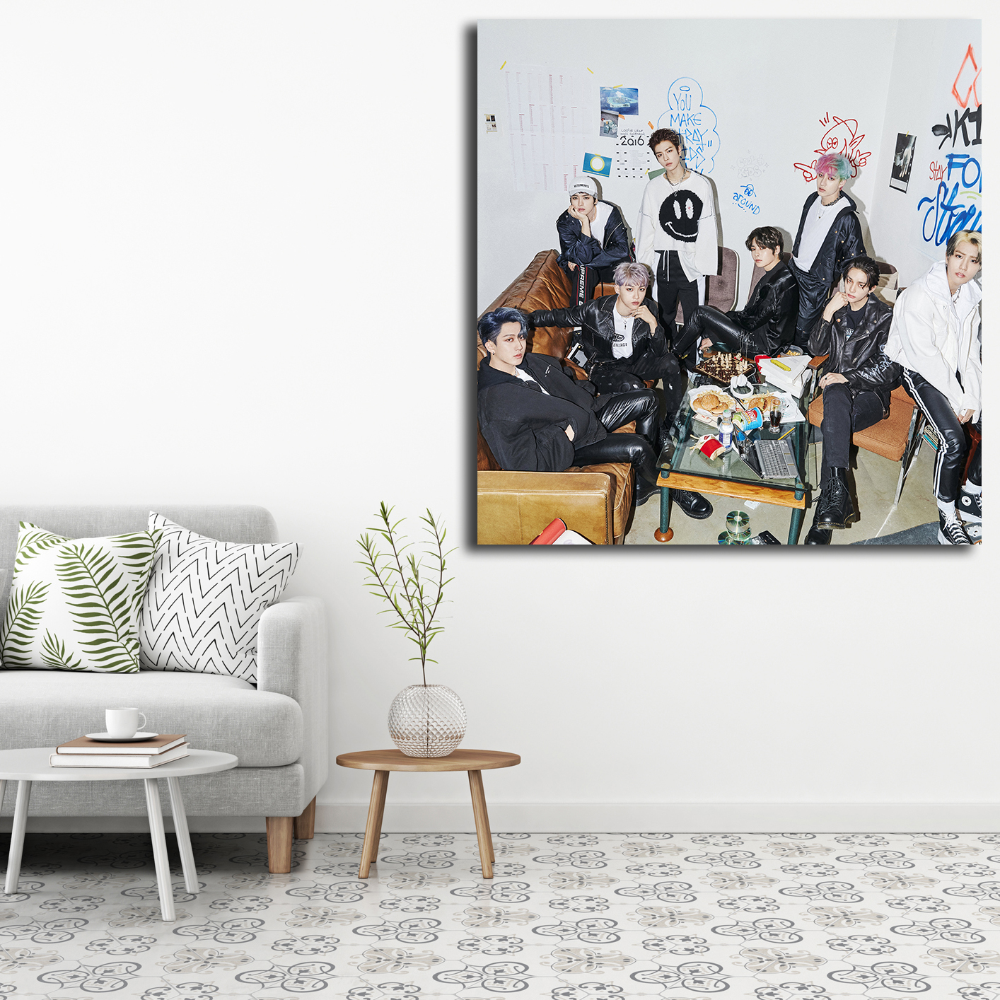 تابلو شاسی مدل stray kids کد 29