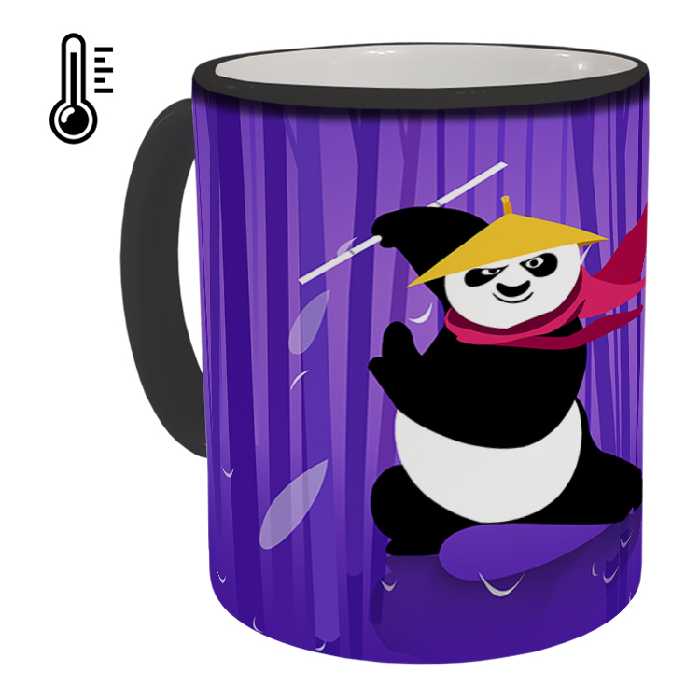 ماگ حرارتی مدل پاندا کونگ فو کار کد 16