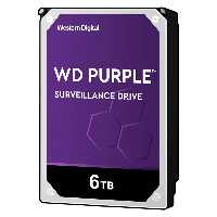 هارد دیسک اینترنال وسترن دیجیتال مدل Purple WD64PURZ ظرفیت 6 ترابایت