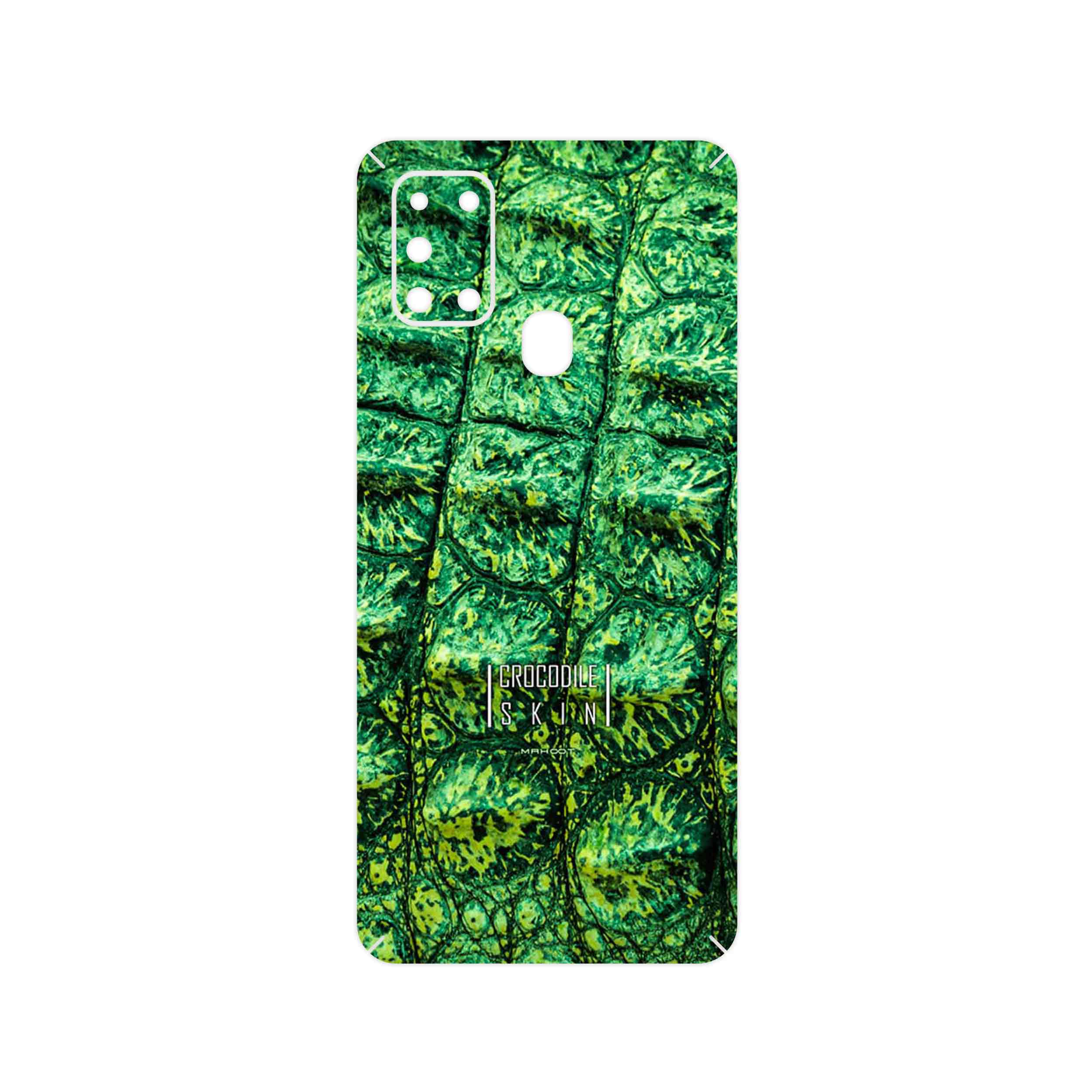 برچسب پوششی ماهوت مدل Crocodile Skin مناسب برای گوشی موبایل سامسونگ Galaxy A21s