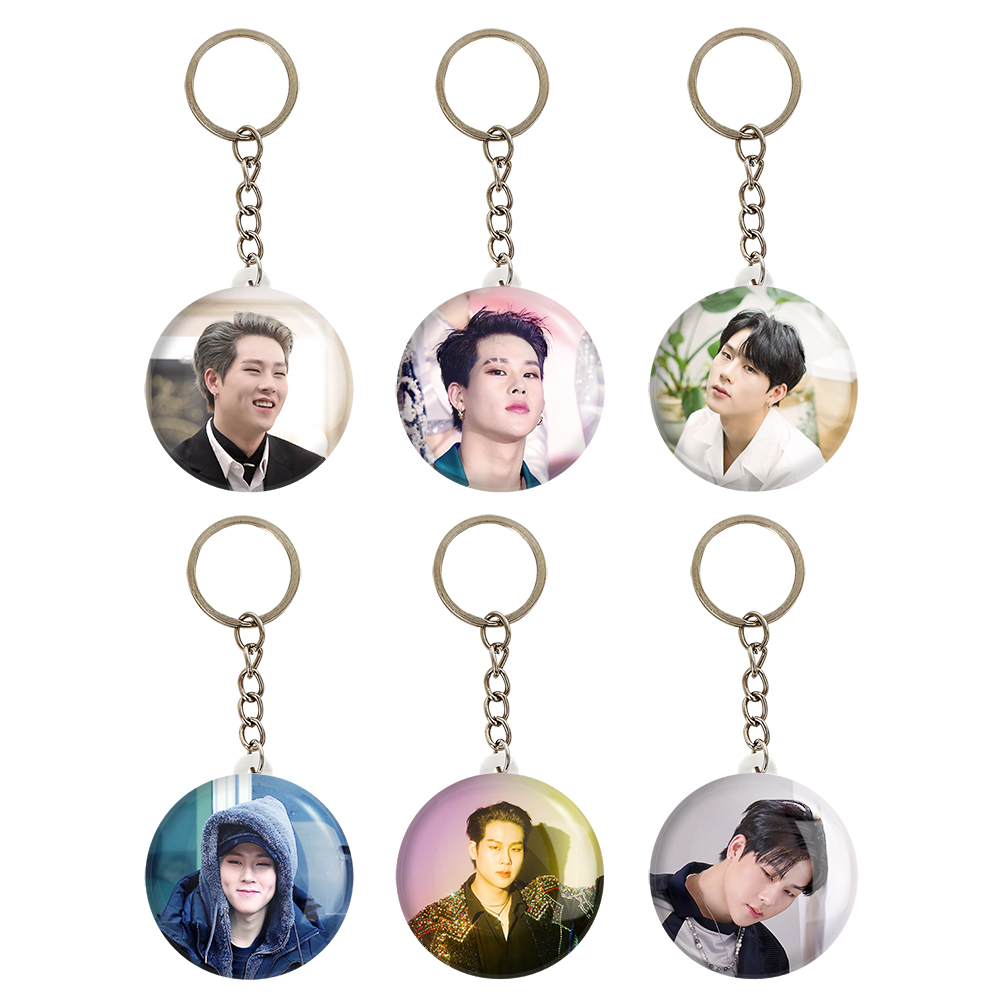 جاکلیدی خندالو مدل جوهان گروه مانستا اکس MONSTA X کد 1262B مجموعه 6 عددی