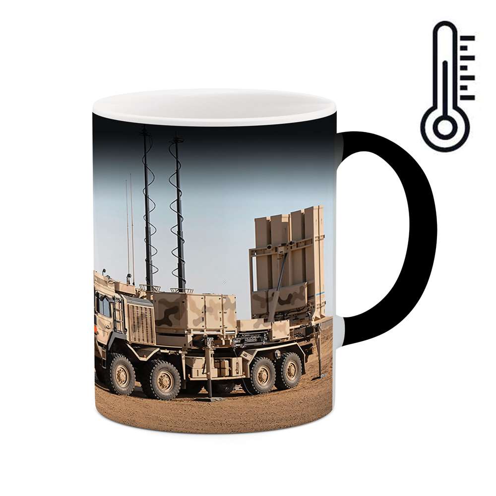 ماگ حرارتی طرح ماشین جنگی مدل mgph10751