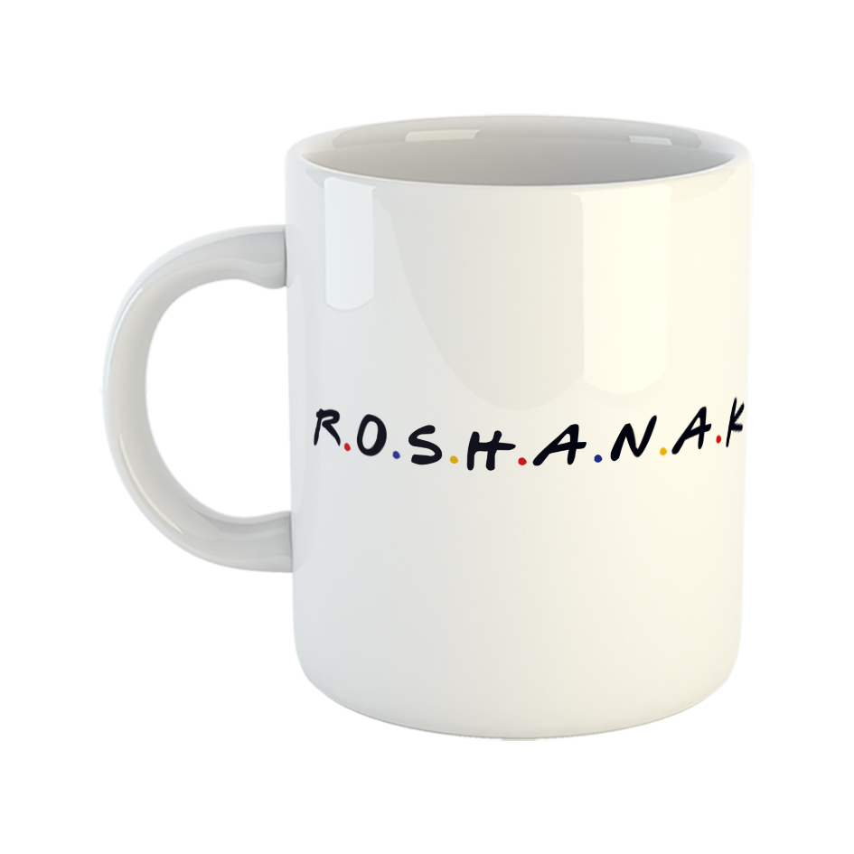 ماگ طرح friends مدل روشنک