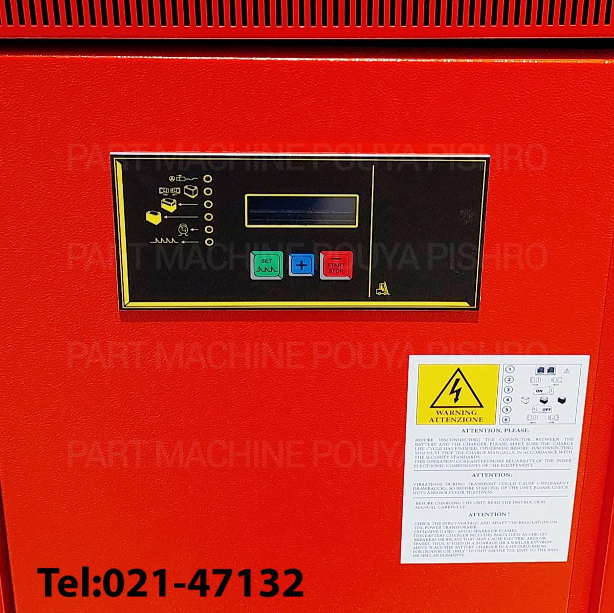 شارژر فول اتوماتیک 80V-120A لیفتراک مارک POWERGEN